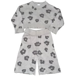 Modern Moments Gerber 12 Months Grey 2 Piece Set Baby girl Infant aesthetic fit